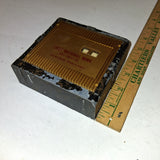 Vintage Banthrico Calendar Coin Bank First National Bank Waynesburg PA No Key