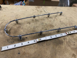 OEM Harley Chrome Wire Trim mold Panhead Shovelhead FLH Glide Vtg Saddlebag Lid2