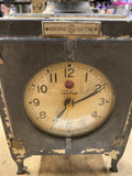 Antique General Electric Monitor Top Refrigerator Clock Promo 20's Ice Box Telec