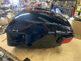 Advanblack Black Tour Pak Harley Touring FLH Bagger Road Glide Ultra Class Razor