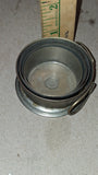 Antique 1897 Scovill Collapsible Brass Pocket Cup Pat Feb 23 97 Travel Camping