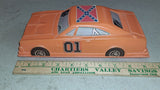 Vtg Dukes of Hazzard General Lee Mcdonalds Happy meal 1969 Dodge Charger Toy