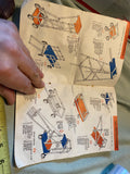Urbana Man The Constructioneer 1948 Catalog Instruction Booklet Erector set Toy