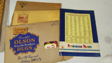Vintage 1950s-1960s Ephemera Lot Olson Rugs Chicago Tech College Catalogs