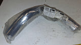 Paughco Chrome Rear Exhaust Pipe Heat Shield 435G Harley 80-Up FLT Touring NOS