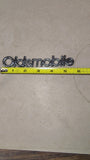 Vintage Oldsmobile Cutlass Chrome Emblem Badge Script Nameplate Pair Set OEM