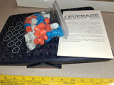 Vintage Leverage Board Game Milton Bradley Strategy Suspense Balance Game 1970s