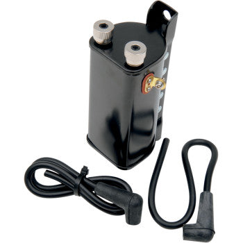 DRAG SPECIALTIES 2102-01916 Volt Coil 6V Coil - Harley Davidson - Black