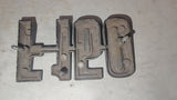 1975-1976 Ford F150 Front Fender Emblem Chrome OEM Badge D5TB-16702-AA