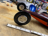 50's Vintage Tether Car Streamliner Teardrop Racer 18 Racer Mccoy Franny powered