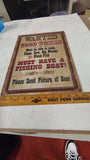 Rivers Edge Products Wanted Good Woman Funny Fishing Novelty Tin Sign 12x17