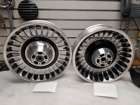 Pair Wheels Harley Touring Mags Ultra FLHX Glide Road King 2009^ FLH Bagger fron