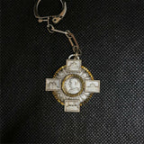 ROMA KEYCHAIN PAVLVS VI PONT MAXIMVS KEYCHAIN GOLD TRIMMED GIFTSHOP