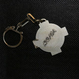 ROMA KEYCHAIN PAVLVS VI PONT MAXIMVS KEYCHAIN GOLD TRIMMED GIFTSHOP