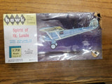 Vintage Hawk Spirit of St. Louis Model Kit Historial New Wright Brothers RARE