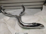 No Hardware Lake 2-1 Turnout Header Exhaust Pipe Chopper Harley Softail Dyna