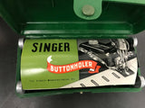 VINTAGE SINGER SEWING MACHINE BUTTONHOLER ATTACHMENT NO.160506 INSTRUCTIONS