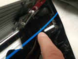 Left Side Frame Cover Harley Ultra Classic Peace officer Black Blue Pin 2015