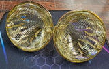 NOS Custom Chrome Clear Bullet Turn Signal Lenses Harley Yamaha V-Star Road Star