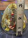 NOS Custom Chrome Clear Bullet Turn Signal Lenses Harley Yamaha V-Star Road Star