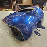 Harley 1998 FLHTCUI Vivid Black Flame Blue Pearl ULTRA CLASSIC Electra Fuel Tank