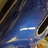Harley 1998 FLHTCUI Vivid Black Flame Blue Pearl ULTRA CLASSIC Electra Fuel Tank