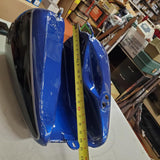 Harley 1998 FLHTCUI Vivid Black Flame Blue Pearl ULTRA CLASSIC Electra Fuel Tank