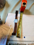 RARE 1940s Mickey Mouse Wristwatch Ingersoll Disney Vintage Collectible Works!