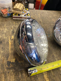 Vintage Set Unity Model S6 Chrome Boat/Truck Spotlight Flood Fog Lights Hot Rod