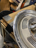 1964-1966 Plymouth Valiant Barracuda 13 Inch OEM Hubcaps Set of 4 Used Mopar