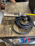Vtg Work Light Shielded Piano Tuning Auto Truck 40's Brass Repair man Antique!