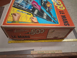 Vintage Topper Johnny Lightning Rocket 500 Le Mans Track Set Lot w/ Box & 4 Cars