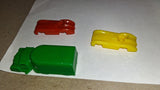 Vintage HO Slot Car Body Lot Aurora AFX Tyco Pro Cigar Box Diecast Camaro Parts