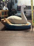 1991 Jim Beam Ducks Unlimited Tundra Swan Whiskey Decanter EMPTY