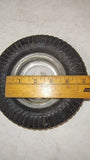 Vintage Seiberling All Tread Tire Glass Rubber Advertising Ashtray 7"