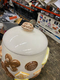 Vintage 1950s Cookies All Over Cookie Jar W Lid Napco Lassie Ceramic Japan
