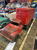 vintage 1949–1952 Tonka Toy Transport semi-truck Pressed steel Trailer no 140