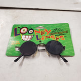 Vintage Looney Lenses Hologram 3d Skull Sunglasses Spooky Funny Gift Round