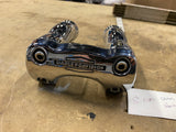 OEM Chrome 5" Pullback Risers Harley Street Bob Dyna Softail Chopper Heritage