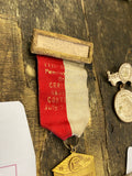 1924 Pa Christian Endeavor Confederation medal Badge Souvenir Pittsburgh Antique
