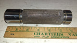 Vtg Double End Plug Gauge 1.3745 / 1.3755 GO NO GO Solid Hardened A2 Tool Steel