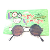 Vintage Looney Lenses Hologram 3d Skull Sunglasses Spooky Funny Gift Round