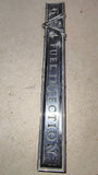 1981 Cadillac V8-6-4 Fuel Injection Emblems Fender Badges OEM Pair