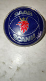 1980's Saab Scania Emblem Badge 2-Pin OEM 6911895 16760 Lot of 2