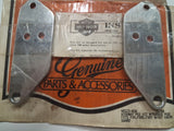OEM OS Harley-Davidson 49123-82A Highway Peg Mounting Plates Only FXR
