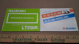 Vtg 1986 Suzuki LT250R Owners Manual Tips For The ATV Rider Off-Road Guide Nice!