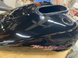 Vivid Black Harley Road King FLHR Gas Fuel Tank 2004-2007 Touring  Nice