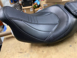 08+ CVO Harley Touring Bagger Ultra Street Road Glide Solo Seat Pad FLH new t/o
