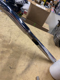 Custom Handlebars 35" Wide 1 1/4 Chopper Harley 5" rise Chrome softail dyna spor