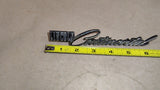 1975-1979 Lincoln Continental Front Header Panel Script Emblem OEM D5VB